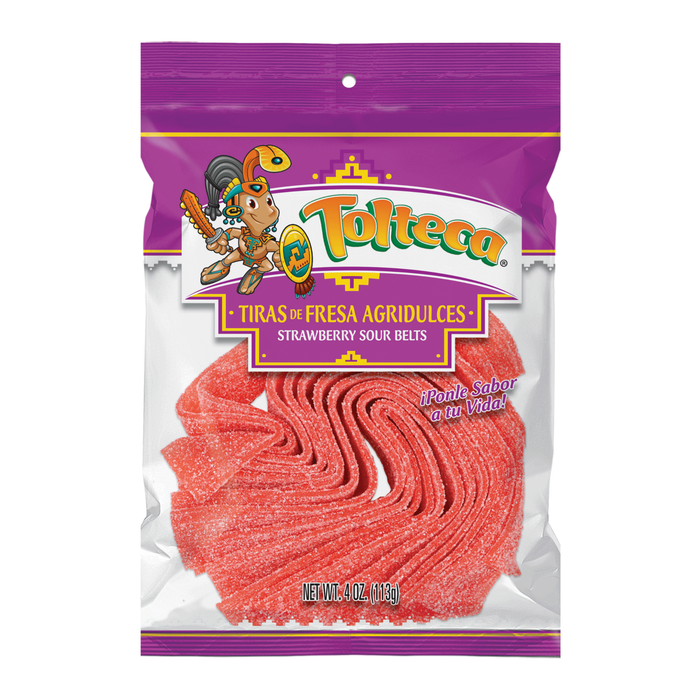 TIRAS DE FRESA - STRAWBERRY SOURBELTS