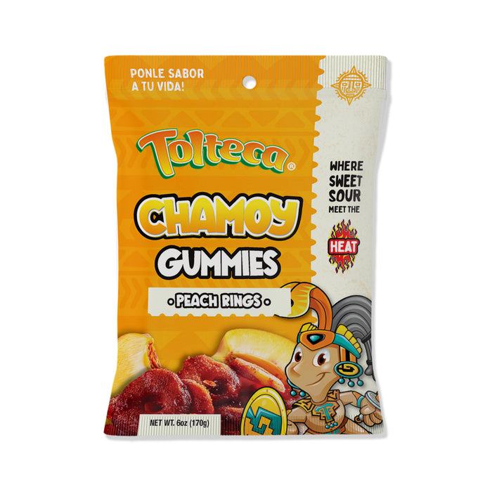 PEACH RINGS CHAMOY GUMMIES