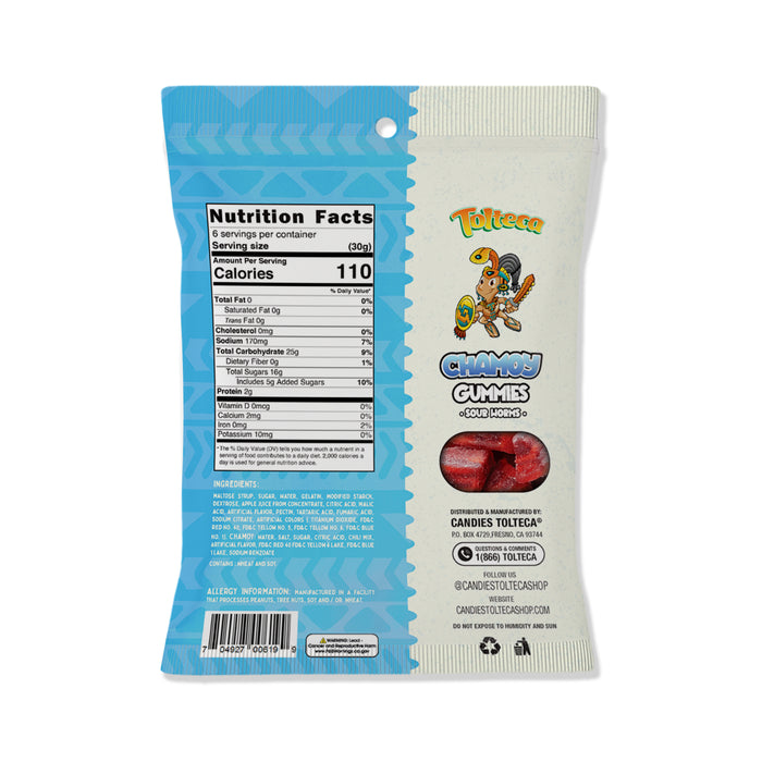 SOUR WORMS CHAMOY GUMMIES