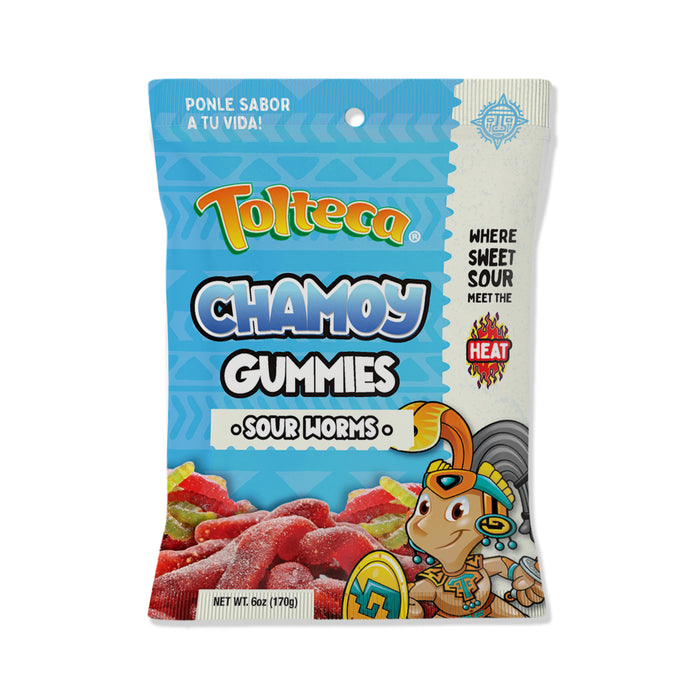 SOUR WORMS CHAMOY GUMMIES