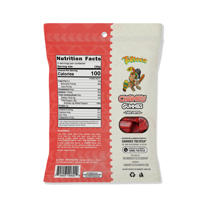 TWIST BITES (STRAWBERRY) CHAMOY GUMMIES